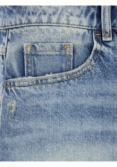 Shorts donna 5 tasche ICON DENIM | UMISMOKE BLU